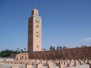 Qutubiyya Mosque, Marrakesh. Source: Wikipedia